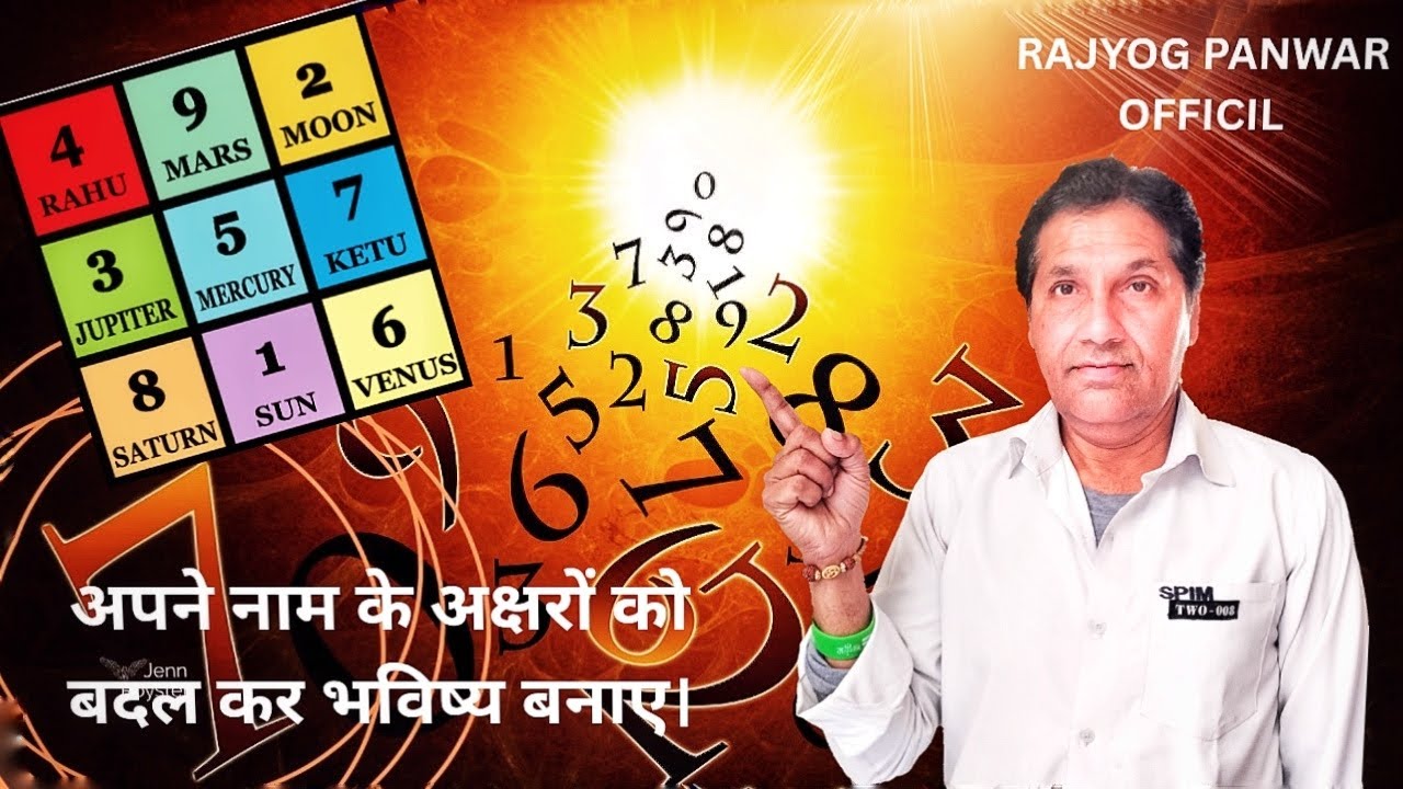 अपने नाम के word को बदल कर आप अपने भविष्य को सफल बना सकते है जाने इस विडियो से।# numerology 