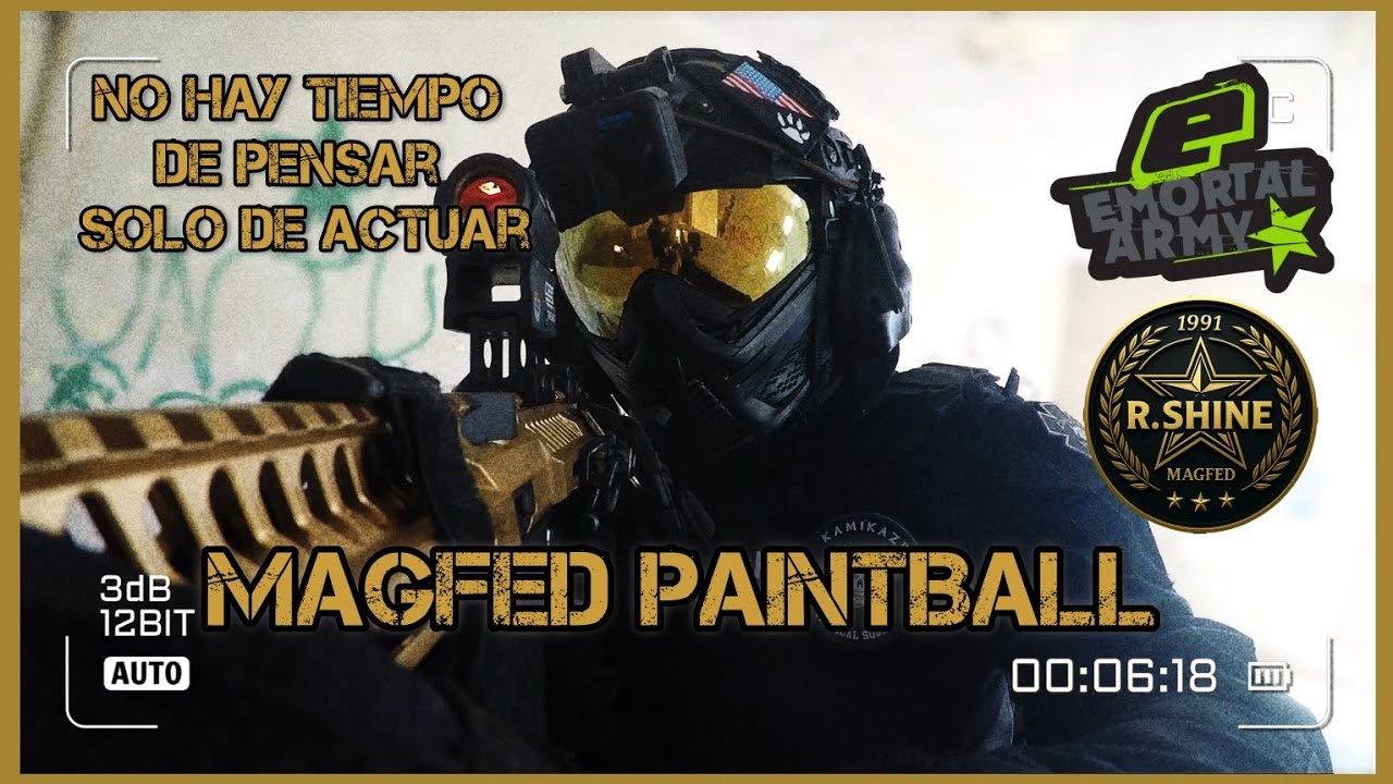 Paintball: Jugada frenetica, todos con el objetivo de ganar💪🔥