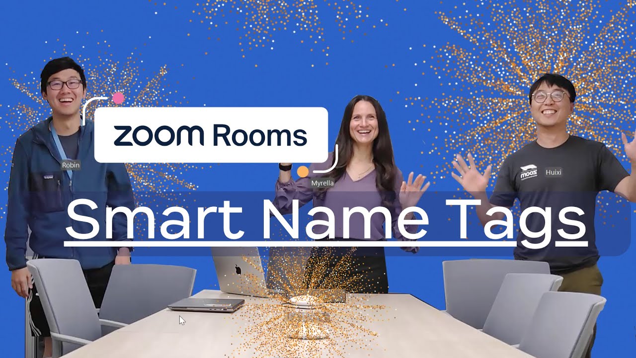 Zoom Rooms Smart Name Tags