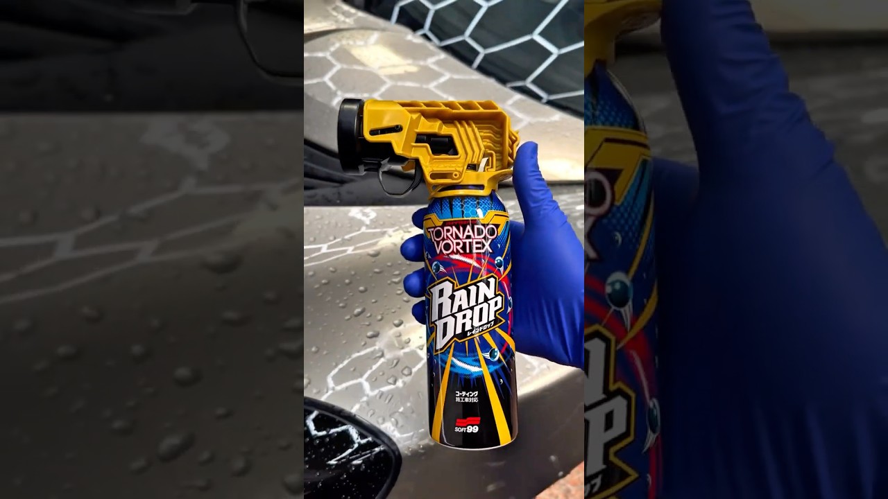 SOFT99 - Rain Drop Tornado Vortex in Action