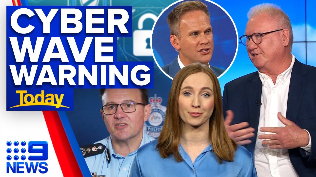 Australians told to brace for more cyber attacks | 9 News Australia