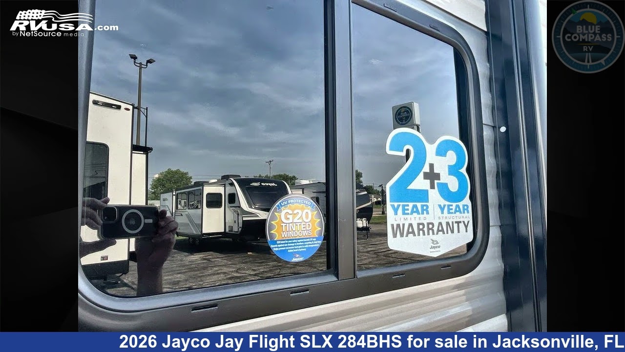 Spectacular 2026 Jayco Jay Flight SLX Travel Trailer RV For Sale in Jacksonville, FL | RVUSA.com