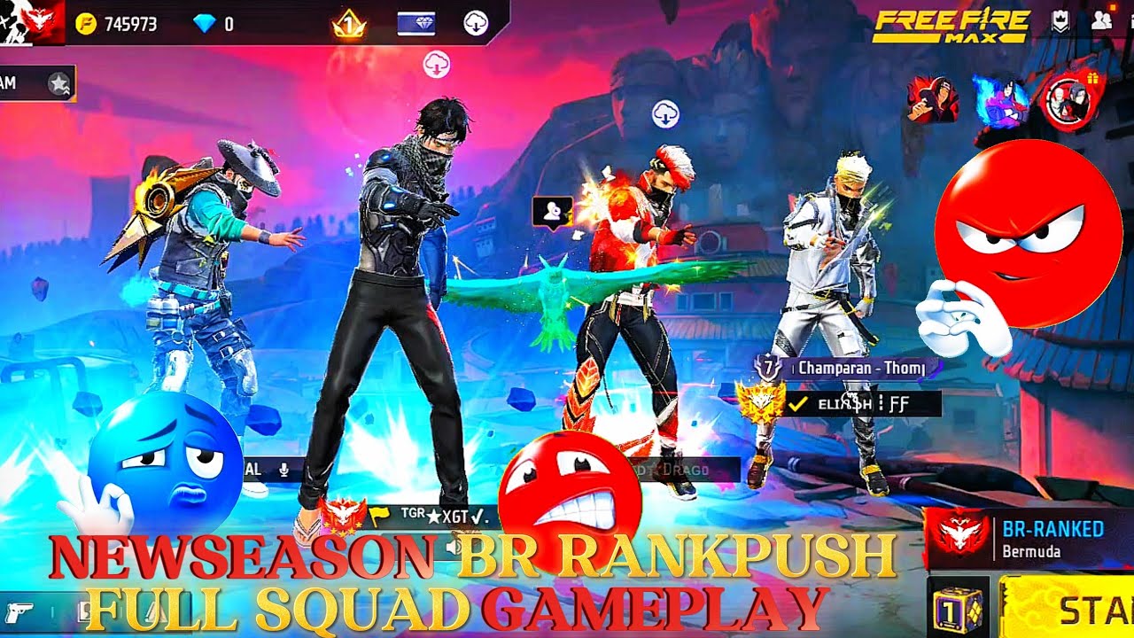 TGR ABHISHEK  IS BACK NEWSEASON BR RANKPUSH IN GRANDMASTER LOBBY ☠🗿 #gtk111 #fflive #tondegamer