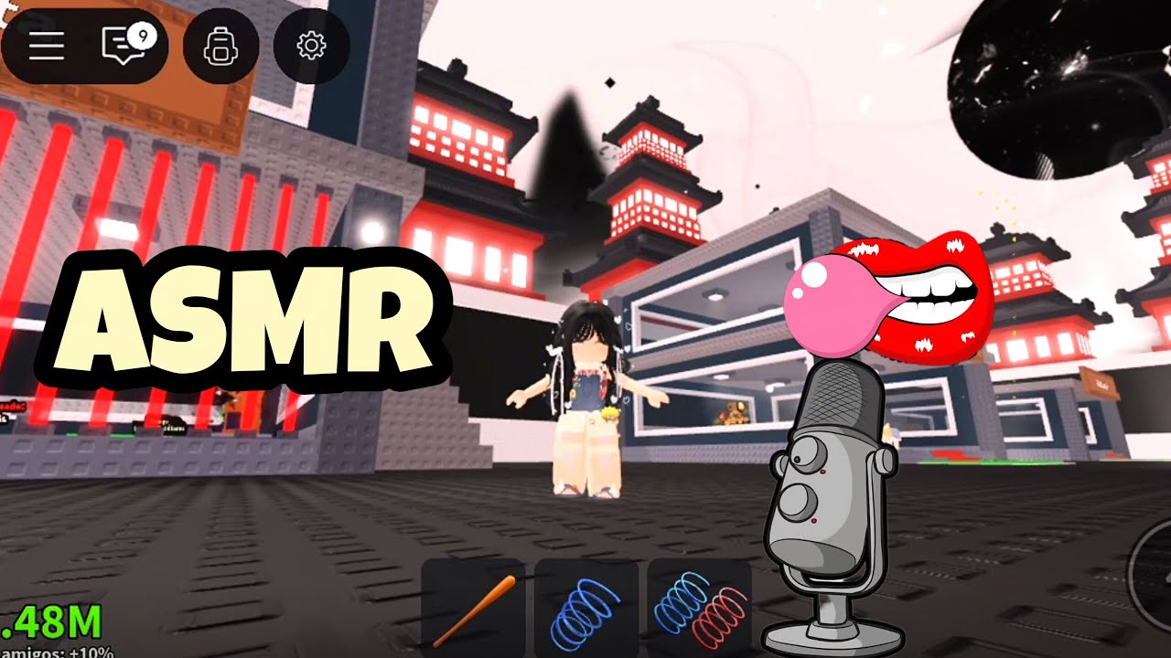 ASMR 💕 Jugando Roba un Brainrot + Chicle 🍬 • ROBLOX • 🌟🌷