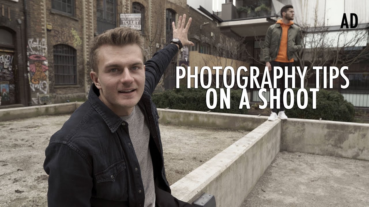 PHOTOGRAPHY TIPS ON A SHOOT | LONDON VLOG