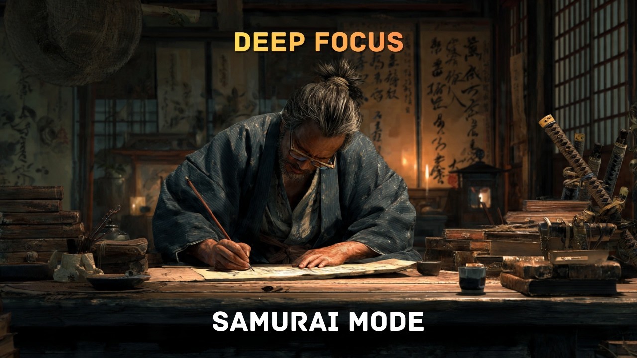 The FOCUS Formula ! 36 Minutes of Samurai Deep Work Music
