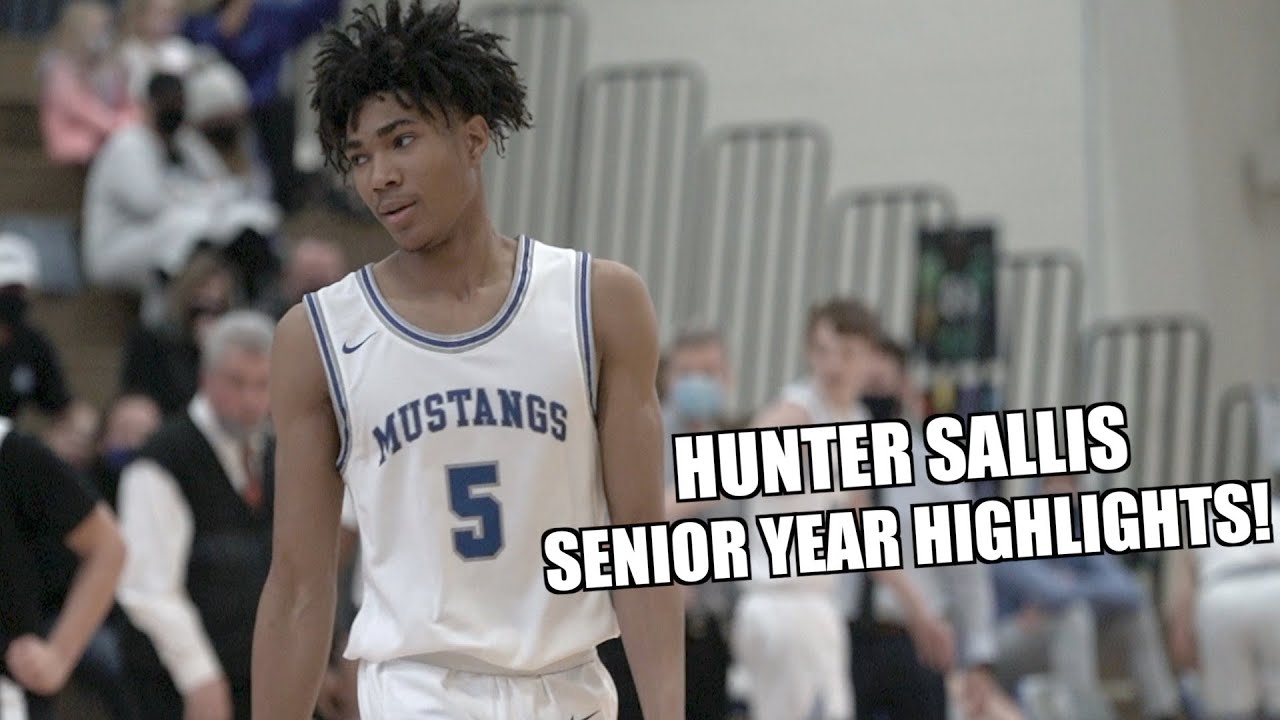 Hunter Sallis SENIOR YEAR Highlights!! 5-STAR PG OUT OF OMAHA!