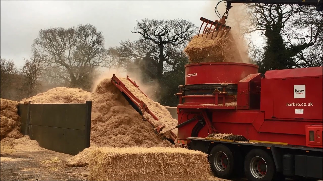 Straw Processing - Mobile Milling & Mixing
