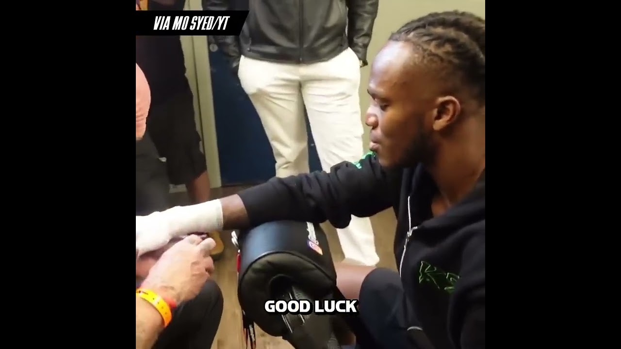 KSI Talking To Tyson Fury Before Fighting Tommy Fury #ksi #tysonfury #ufc #boxing #fight #mma #short