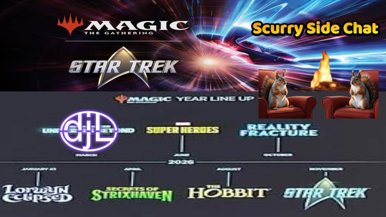 Scurry Side Chat - Let's Talk spoilers from Atlanta MagicCon, Hobbit, Star Trek, Lorwyn + more! #mtg