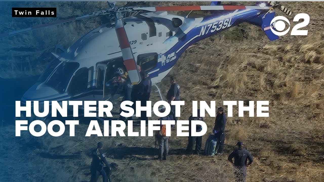 Hunter rescued from backcountry after being shot in the foot