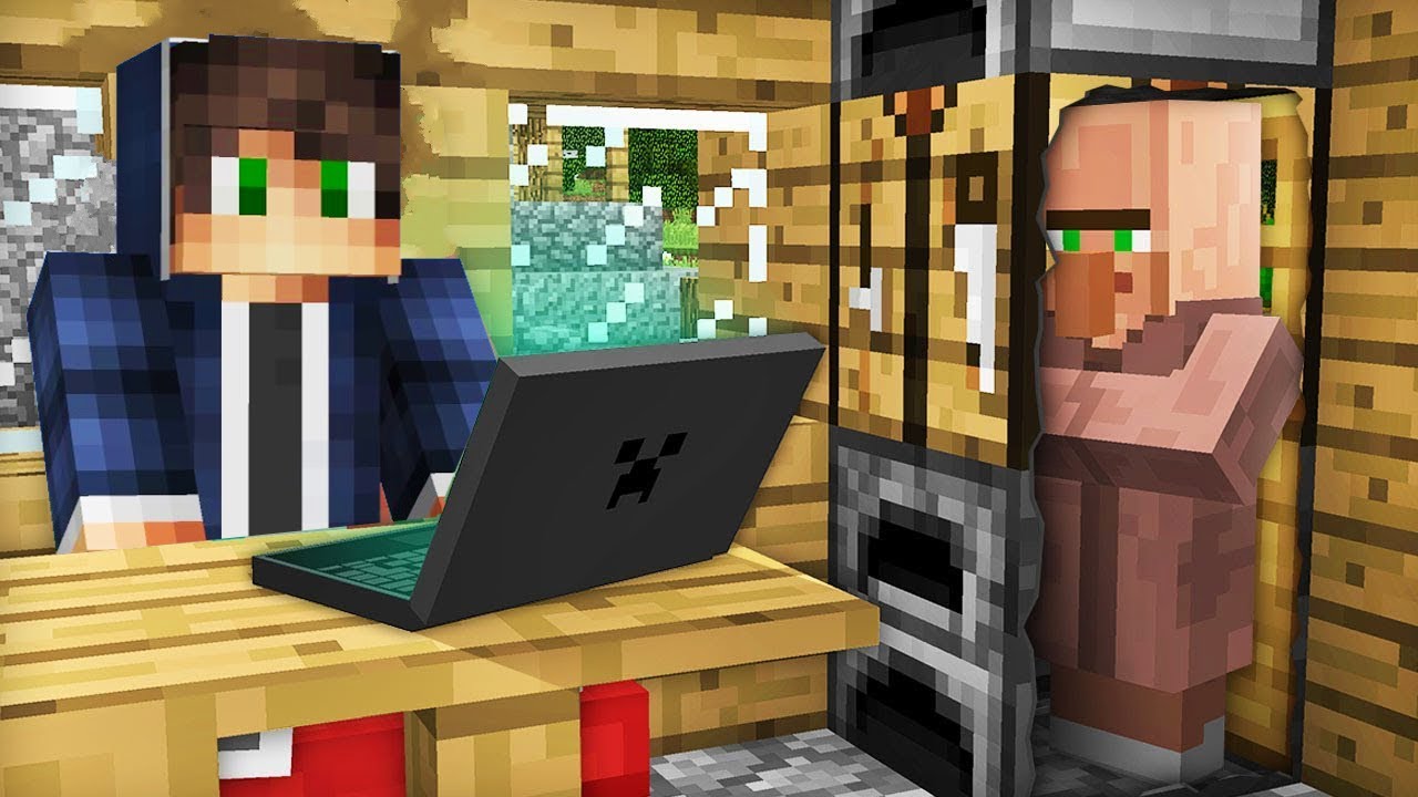 Villager Se Tajno Uselio u Moju Kuću u Minecraftu