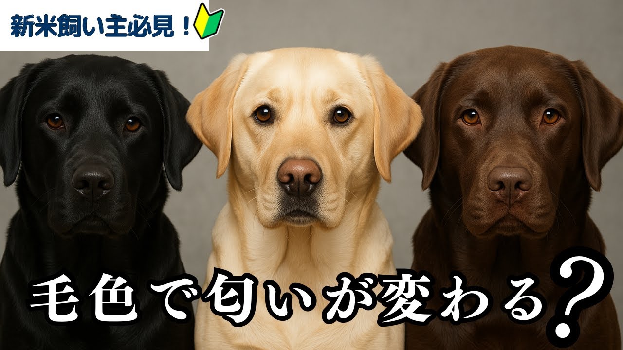 毛色で匂いは変わる？犬の「匂いの理由」をクイズで解説！