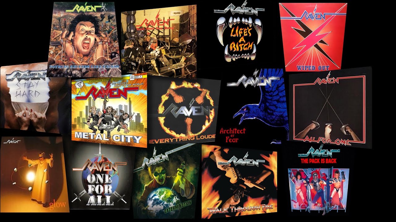 Raven : ranking all 14 studio albums