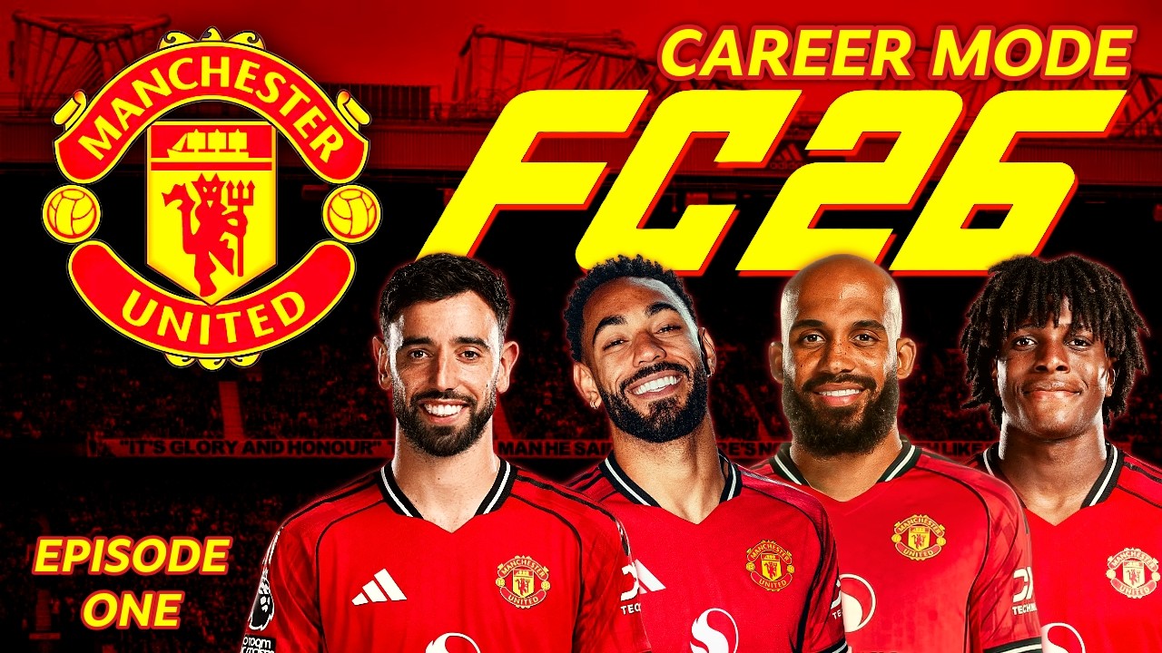 Manchester United FC26 Career Mode! | Episode 1
