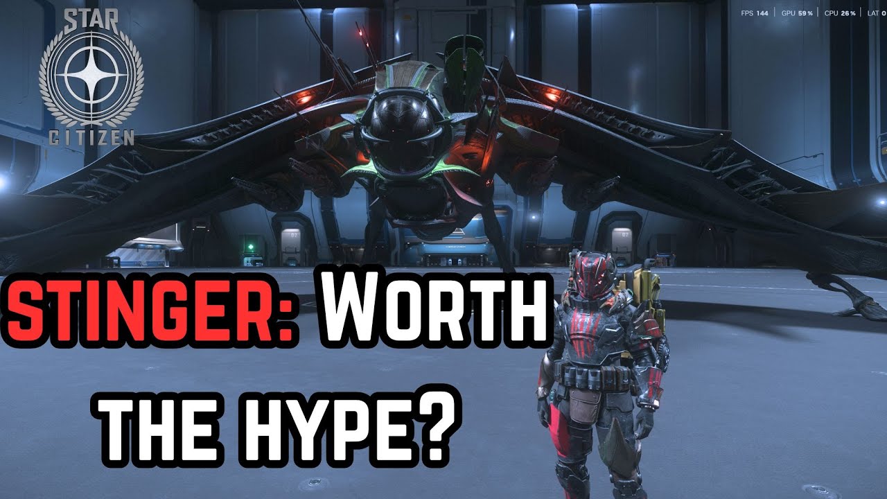 Star Citizen: Esperia Stinger Review &ndash; Stunning Design, Serious Tradeoffs