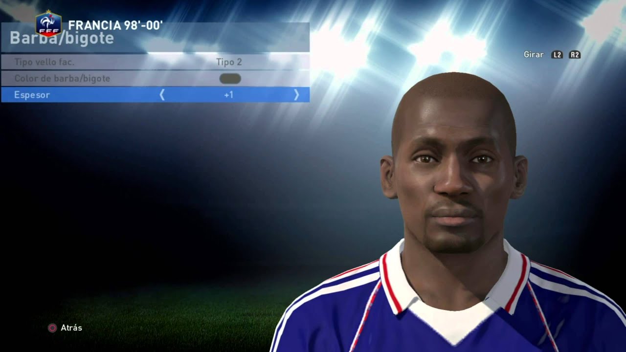Makelele face Classic France PES 2016