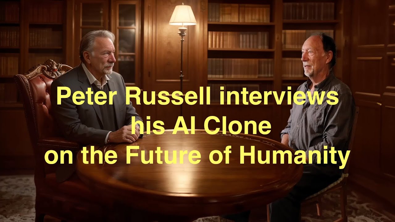 Peter Russell interviews his AI clone on exponential growth and the future of humanity.