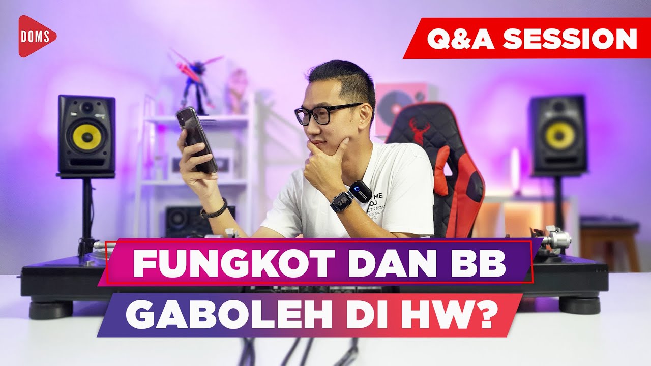 DOMS DJ QNA: TAMPIL DI HW APA BENAR LAGU FUNKOT & BB GABOLEH DI PUTAR? | DOMS DJ INDONESIA