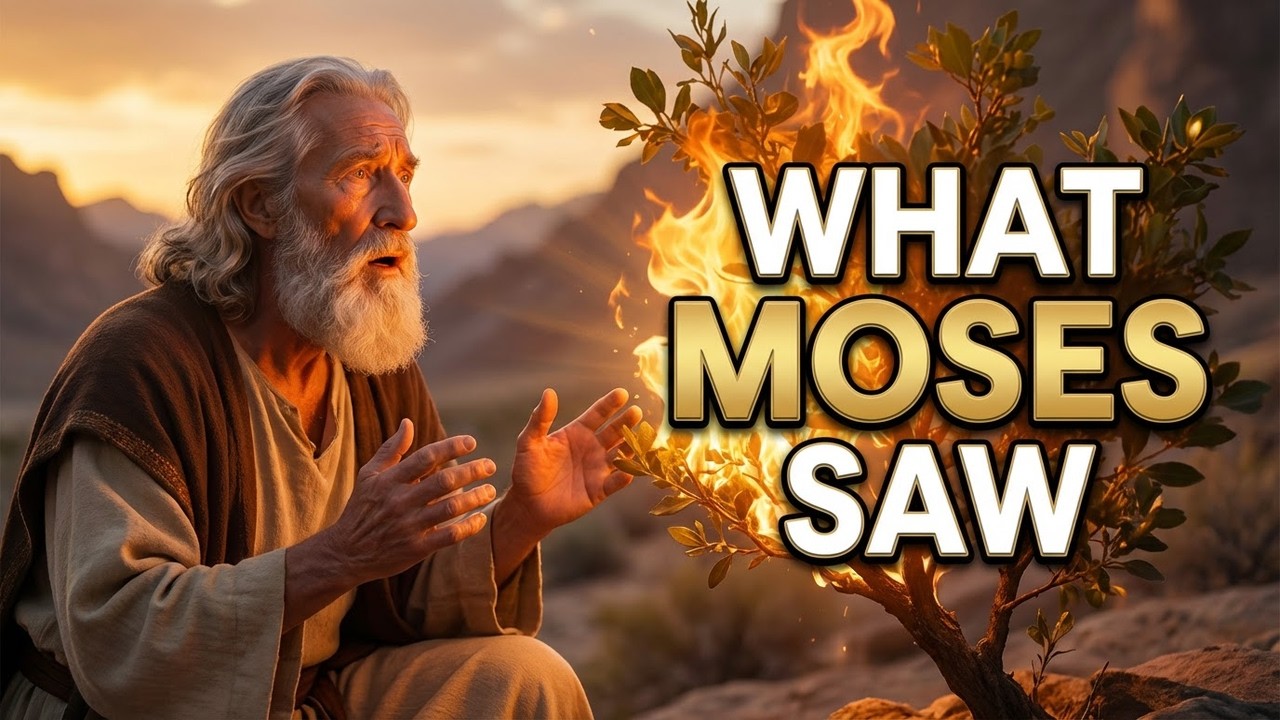 The Burning Bush: The Moment Moses Met God