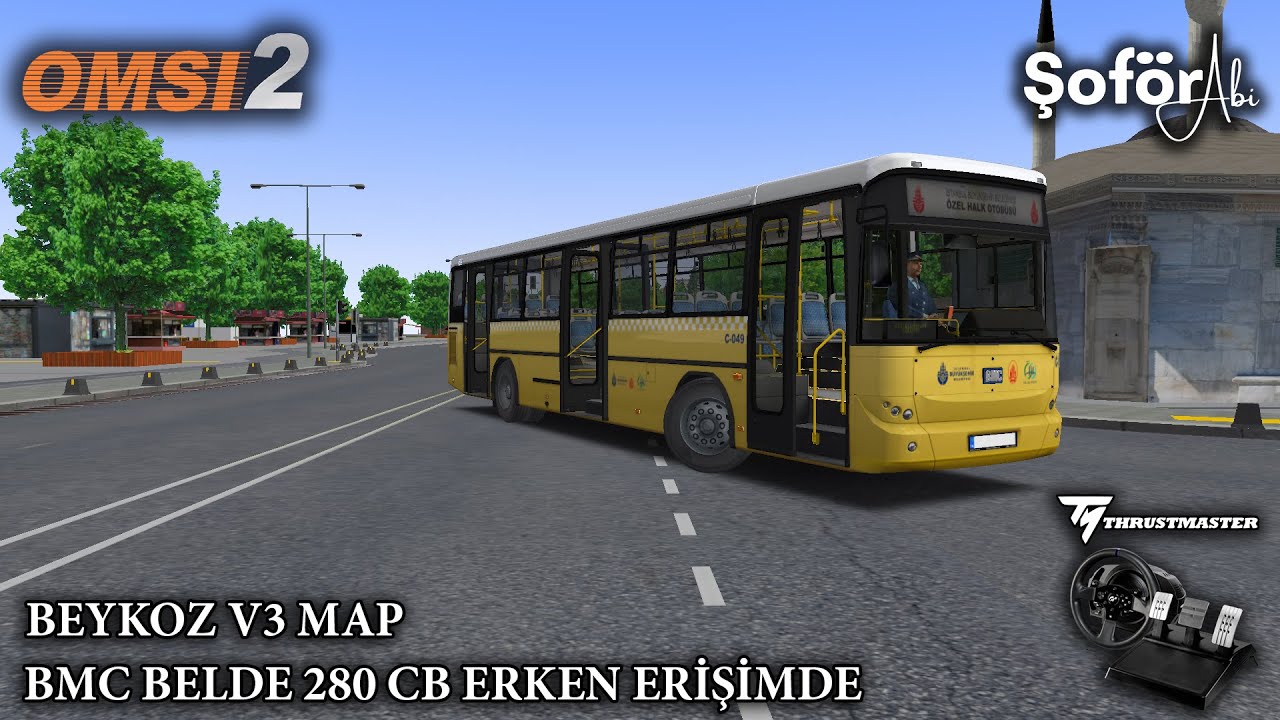 OMSI 2🔴BMC BELDE 280 CB ERKEN ERİŞİMDE - BEYKOZ MAP V3🔴T300RS GT