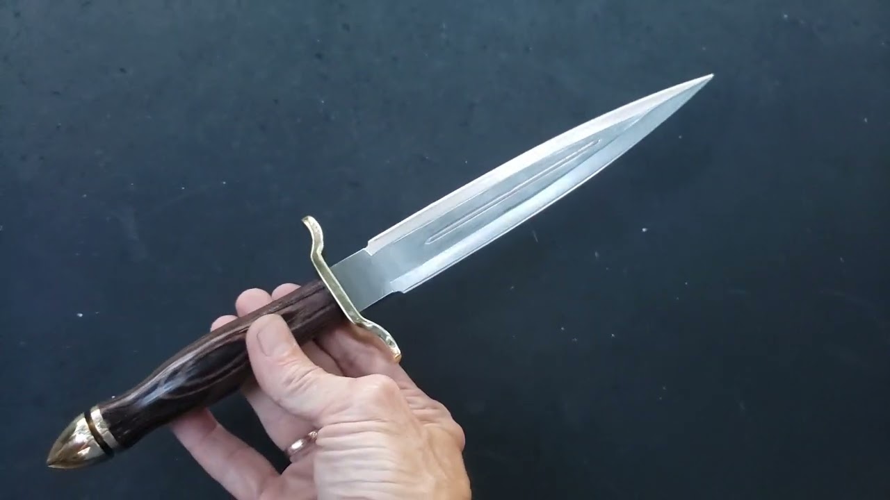 Combat knife, double edge dagger 🗡