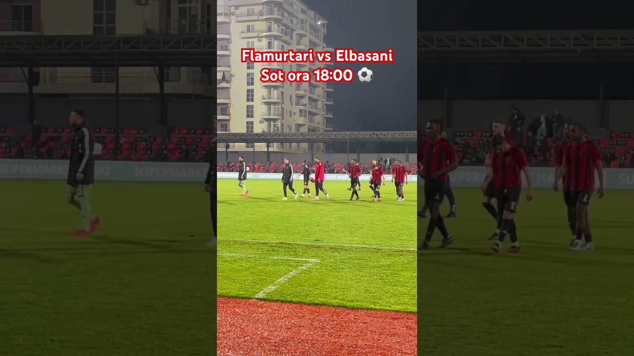#flamurtari vs #elbasan sot ora 18:00 na ndiqni⚽️ #vlore #stadium #fotball #albania #vlora #viral