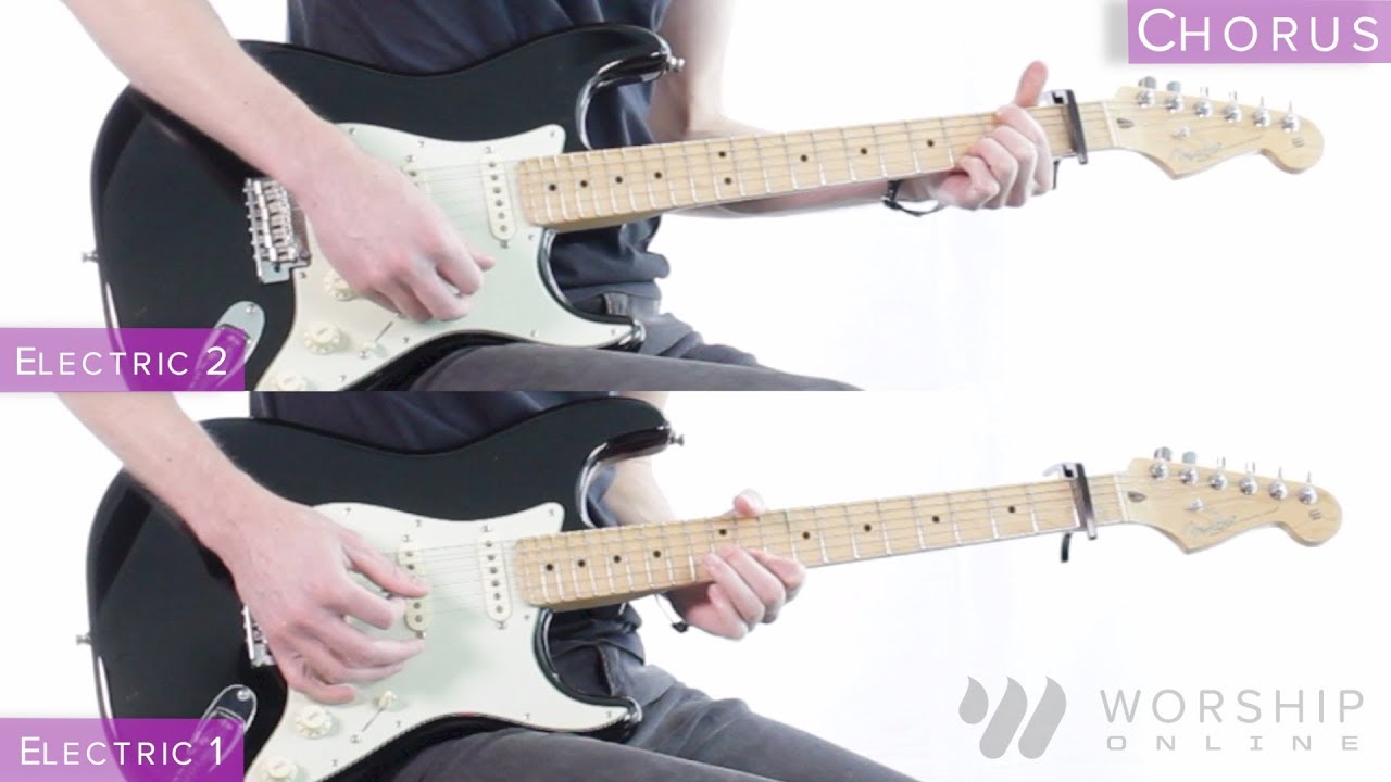 Holy Ground - Passion - Electric & Acoustic Guitar Tutorial