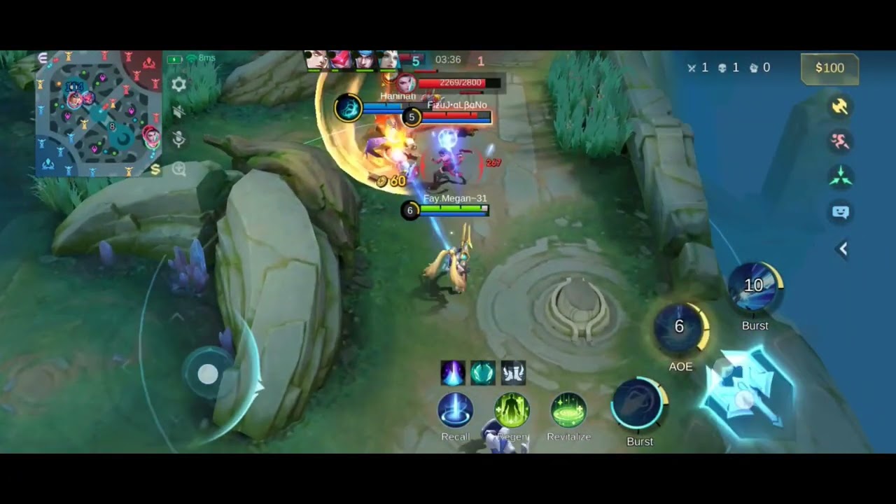 Mobile Legends| Layla Challenge | Marksman (Fall back)