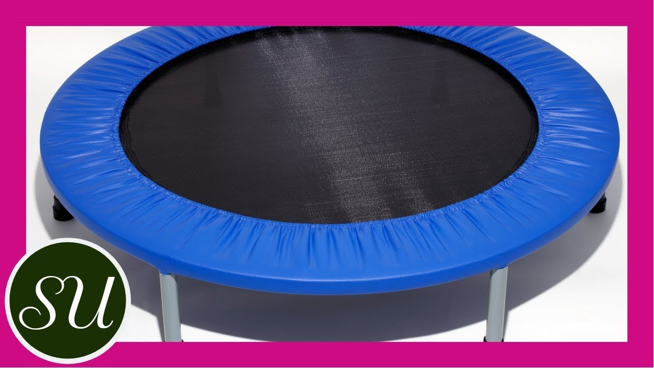How to use a rebounder correctly with Sophie Uliano | Jump for fitness on your mini trampoline