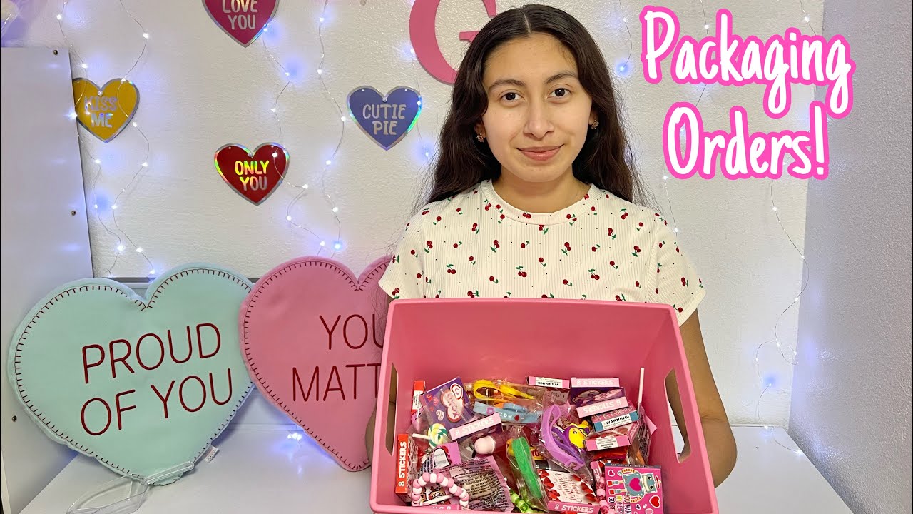 ASMR~Packaging A Mystery Scoop Order!! Pt. 9 💖📦