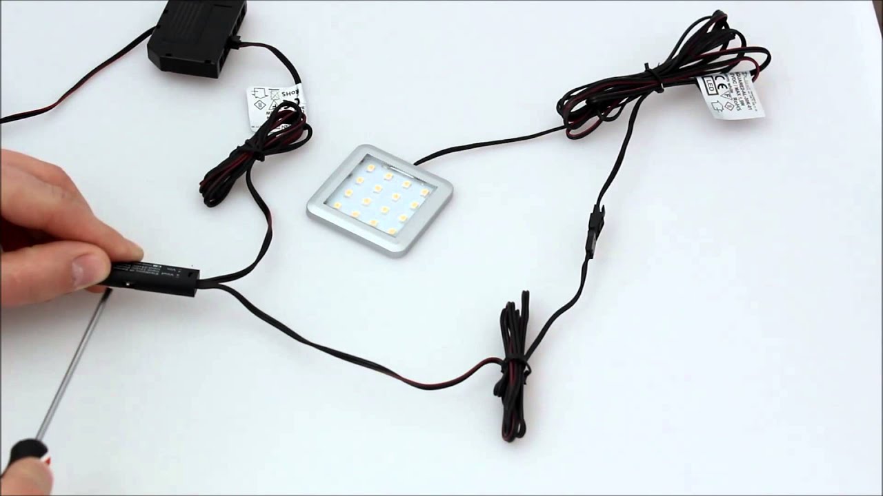 Wyłącznik meblowy IR-S01 do LED (monstabilny lub bistabilny) o mocy max. 24W (12V DC) i 48W (24V DC)
