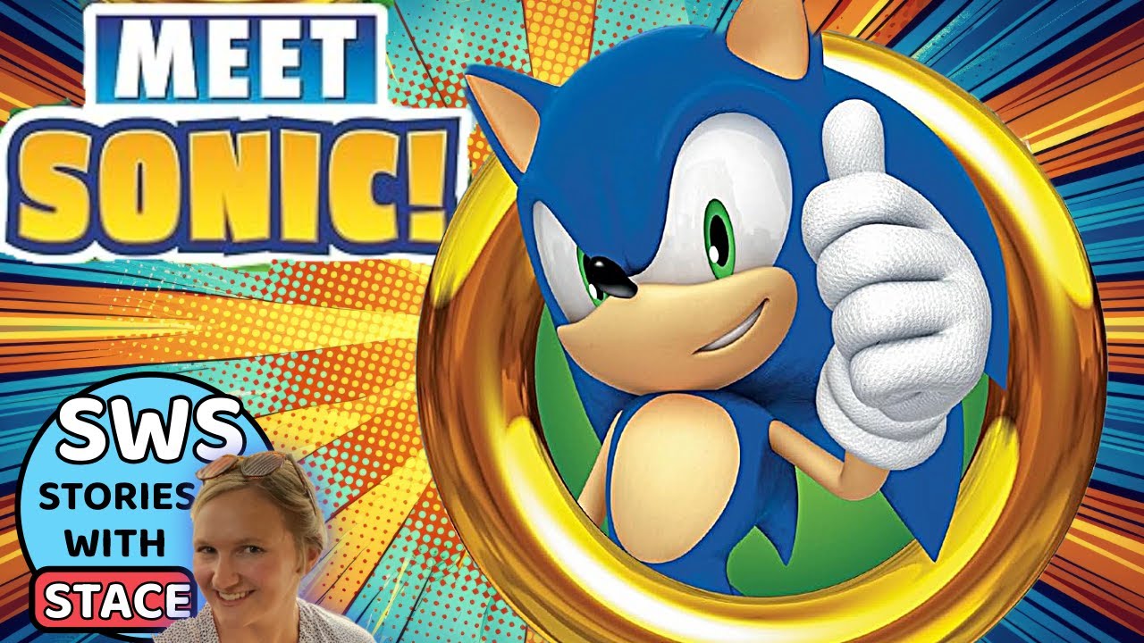🔵🦔Kids Book Read Aloud: Meet Sonic!: A Sonic the Hedgehog Storybook by Penguin Young Readers