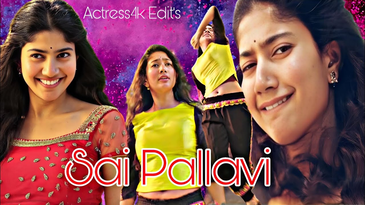 Sai Pallavi Hot Dance Edit 4k    (Coment You're Time )   ❤‍🔥