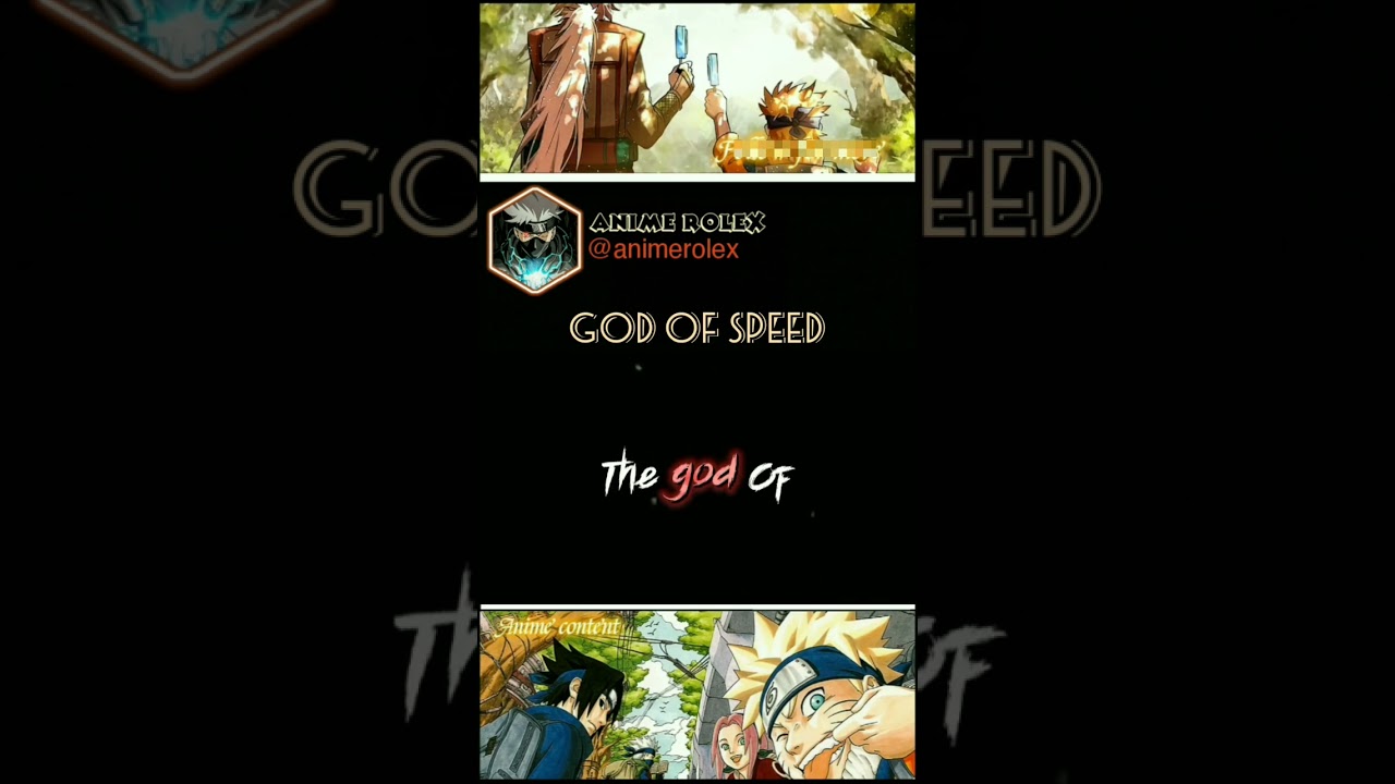 Naruto God of speed 