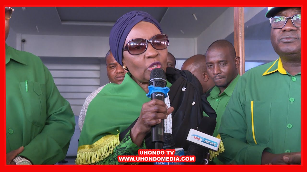KAULI YA KWANZA YA ASHA-ROSE MIGIRO BAADA YA KUWASILI MAKAO MAKUU YA CCM