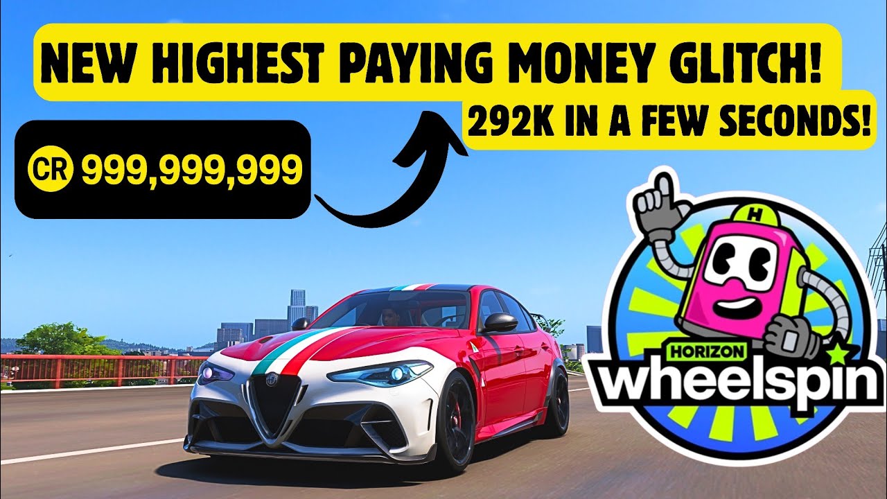 Глитч на деньги в Forza Horizon 6 &mdash; НОВЫЙ ГЛИТЧ НА ДЕНЬГИ!