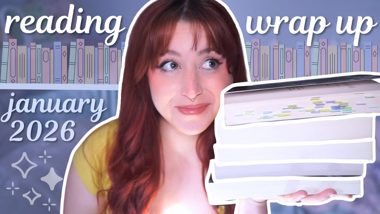 all the books i read in January ❄️ *plus 2 extra* 📚 reading wrap up