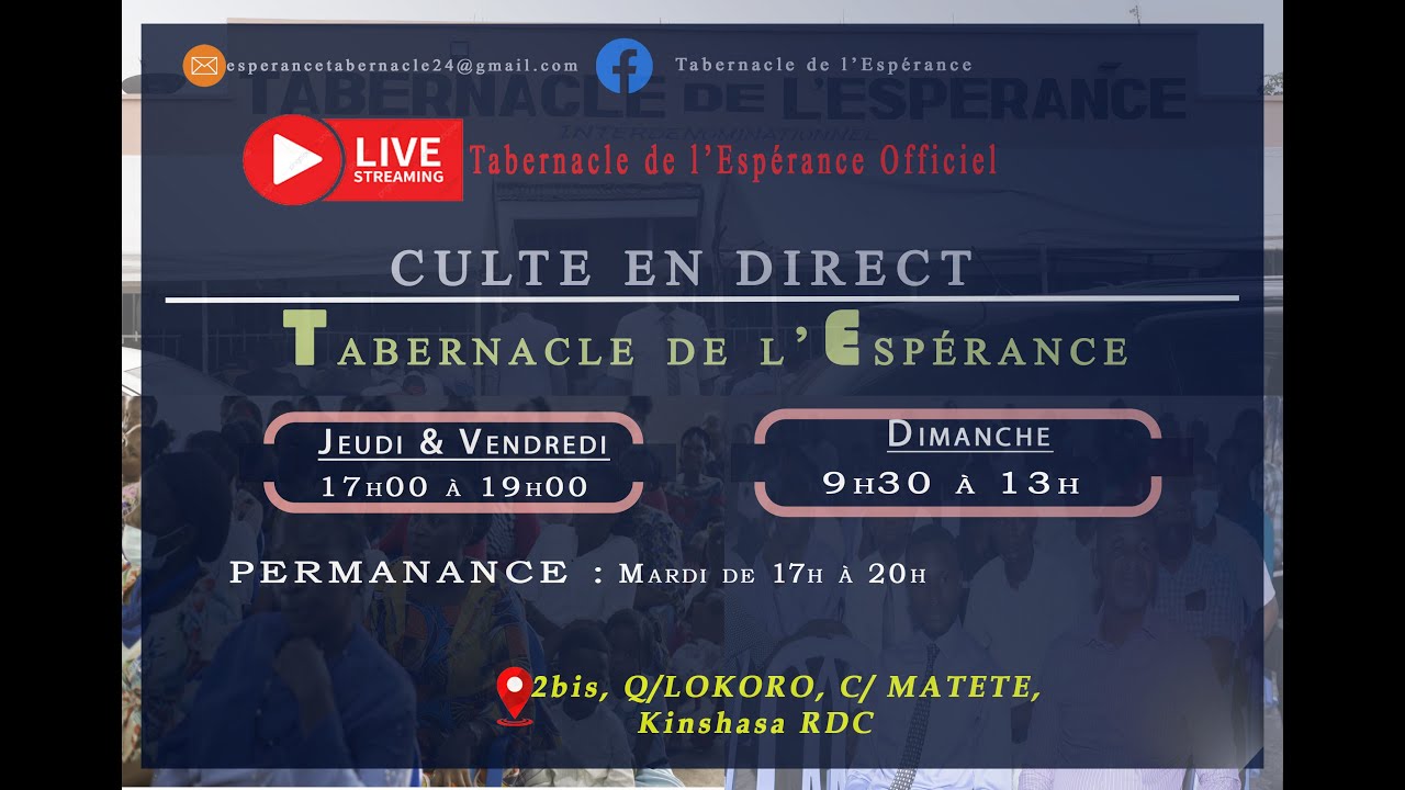 Dimanche 03/04/2022 l pasteur  Samson  KAMUNGA l  COMMENT NAITRE DE NOUVEAU