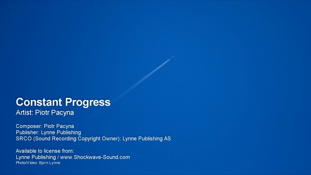 Constant Progress - Piotr Pacyna (Lynne Publishing)