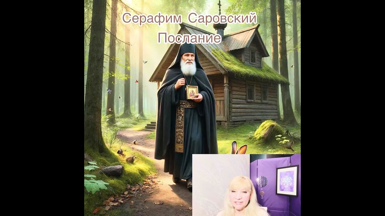 15 января - день Памяти Святого Серафима Саровского , проявление послания от Серафима 