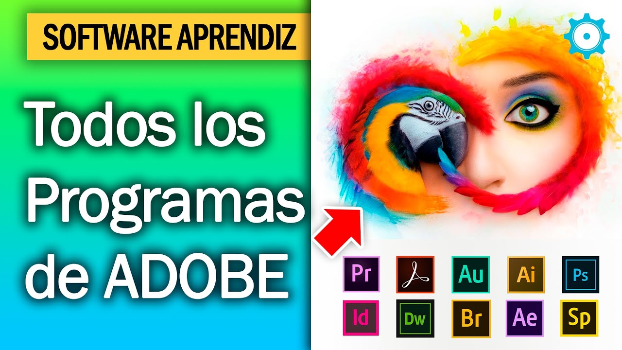🍉 &iquest;Para qu&eacute; sirven los PROGRAMAS de ADOBE Creative Cloud? ☁ 🤔