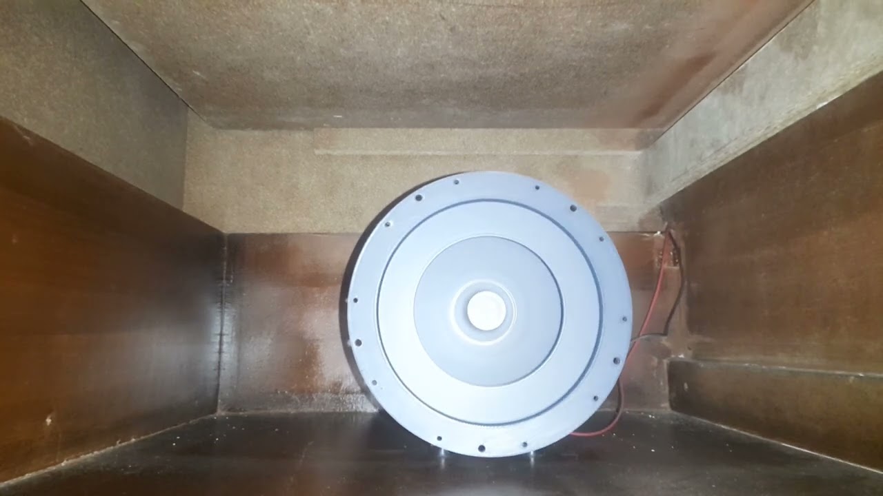 Running inside an wooden box at industrial with carter castle castings's speed