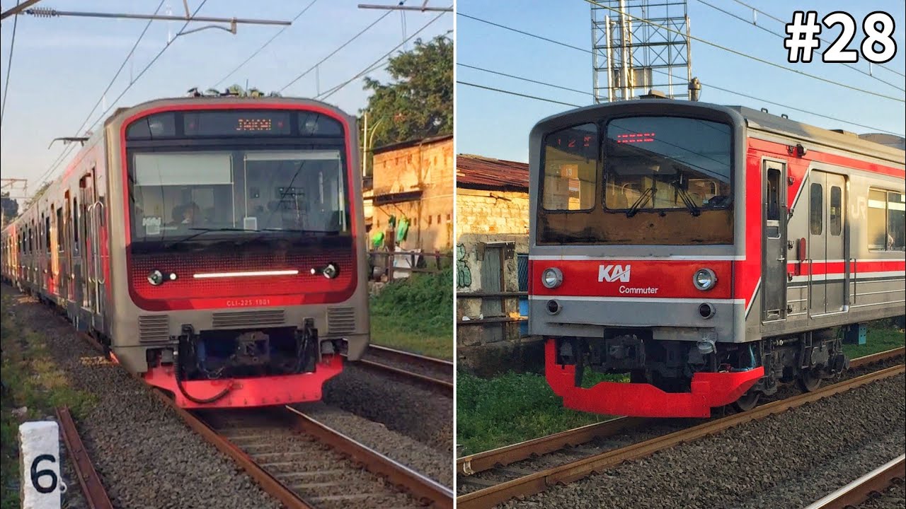 Kumpulan KRL Commuter Line di Lintas Bogor #28 