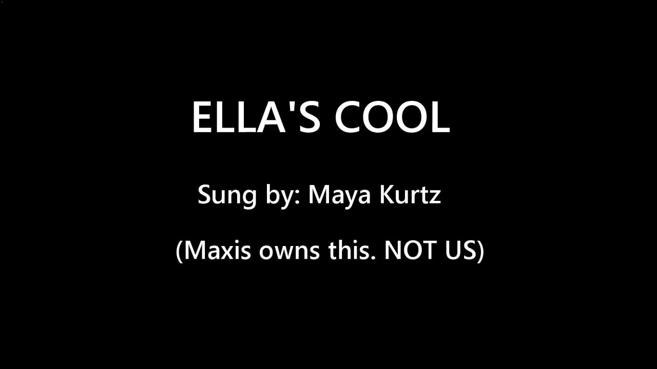 Ella's cool by Maya Kurtz