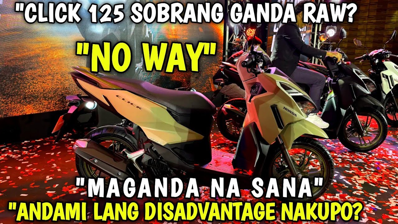 NEW HONDA CLICK 125 MAGANDA NA SANA KASO MAS MARAMI ANG DIS-ADVANTAGE NITO KESA SA ADVANTAGE ALAMIN?
