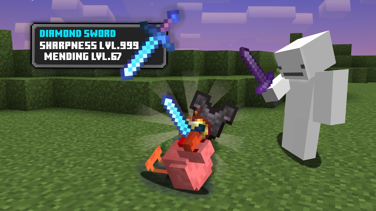 Minecraft But Chickens Are OP