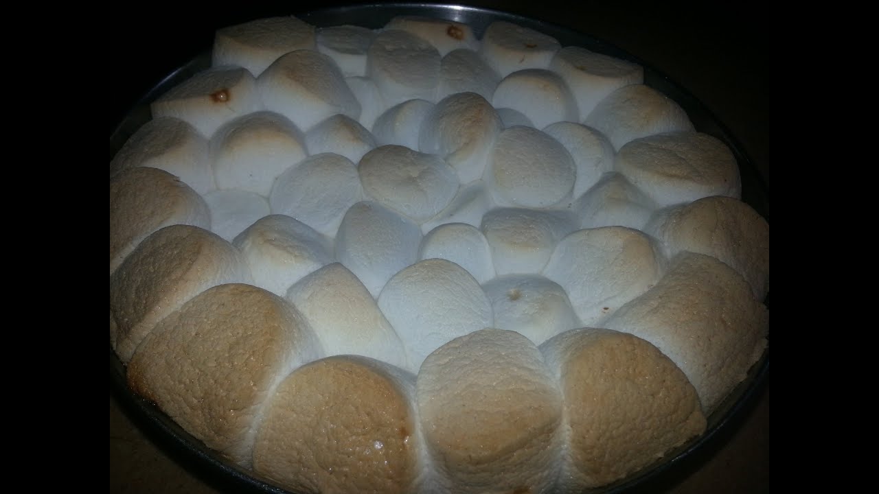Receta S'mores Dip-Marshmallow con chocolate