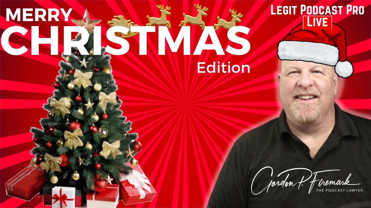 Legit Podcast Pro Live!  with Gordon Firemark