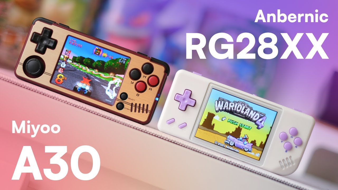 Miyoo A30 vs Anbernic RG28XX - Adu 2 Retro Handheld Mikro Sejutaan
